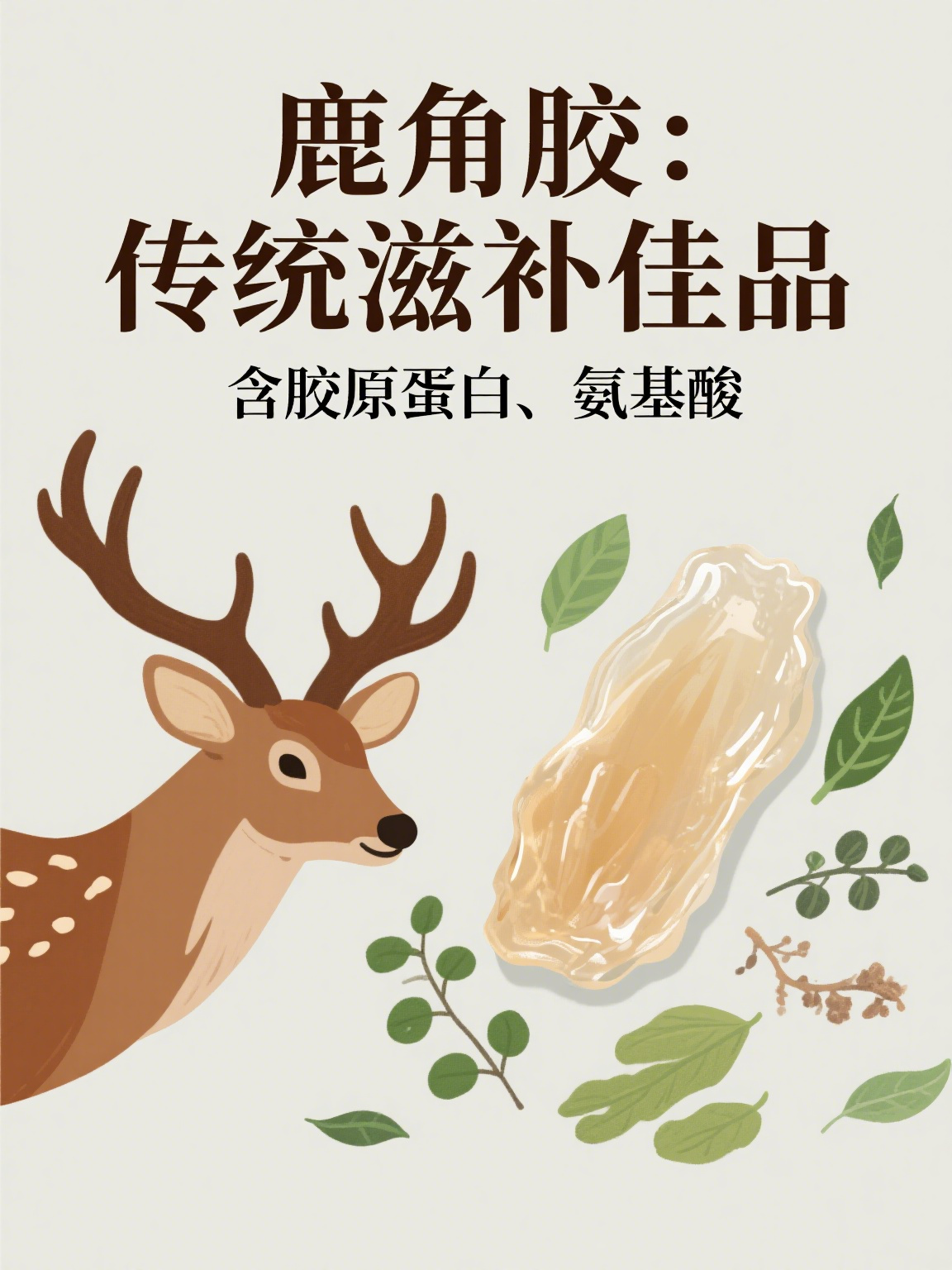 鹿胶的功效与使用方法(鹿胶的功效与使用方法及禁忌) 鹿胶的功效与使用方法(鹿胶的功效与使用方法及禁忌)
