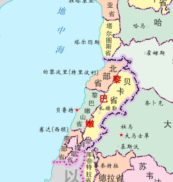黎巴嫩在哪里(黎巴嫩位于哪里) 黎巴嫩在哪里(黎巴嫩位于哪里)