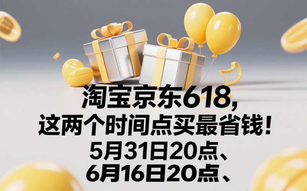 淘宝618什么时候买最划算(淘宝618什么时候开始搞活动)