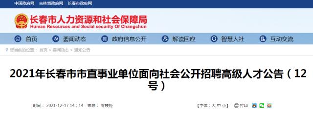 长春市人才网(长春市人才网档案查询)
