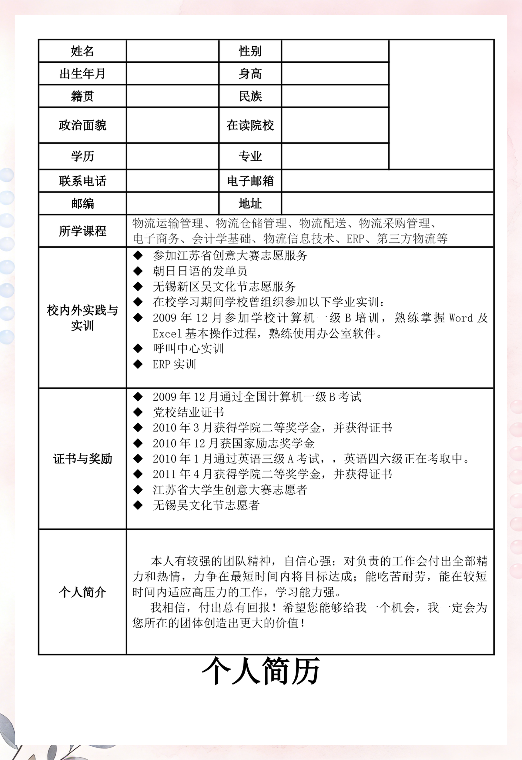 个人简历籍贯怎么填写才正确(个人简历籍贯怎么填写才正确最新完整个人简历模版) 个人简历籍贯怎么填写才正确(个人简历籍贯怎么填写才正确最新完整个人简历模版)