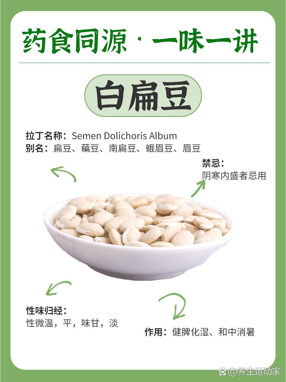 扁豆的功效与作用及禁忌(小白扁豆的功效与作用及禁忌)