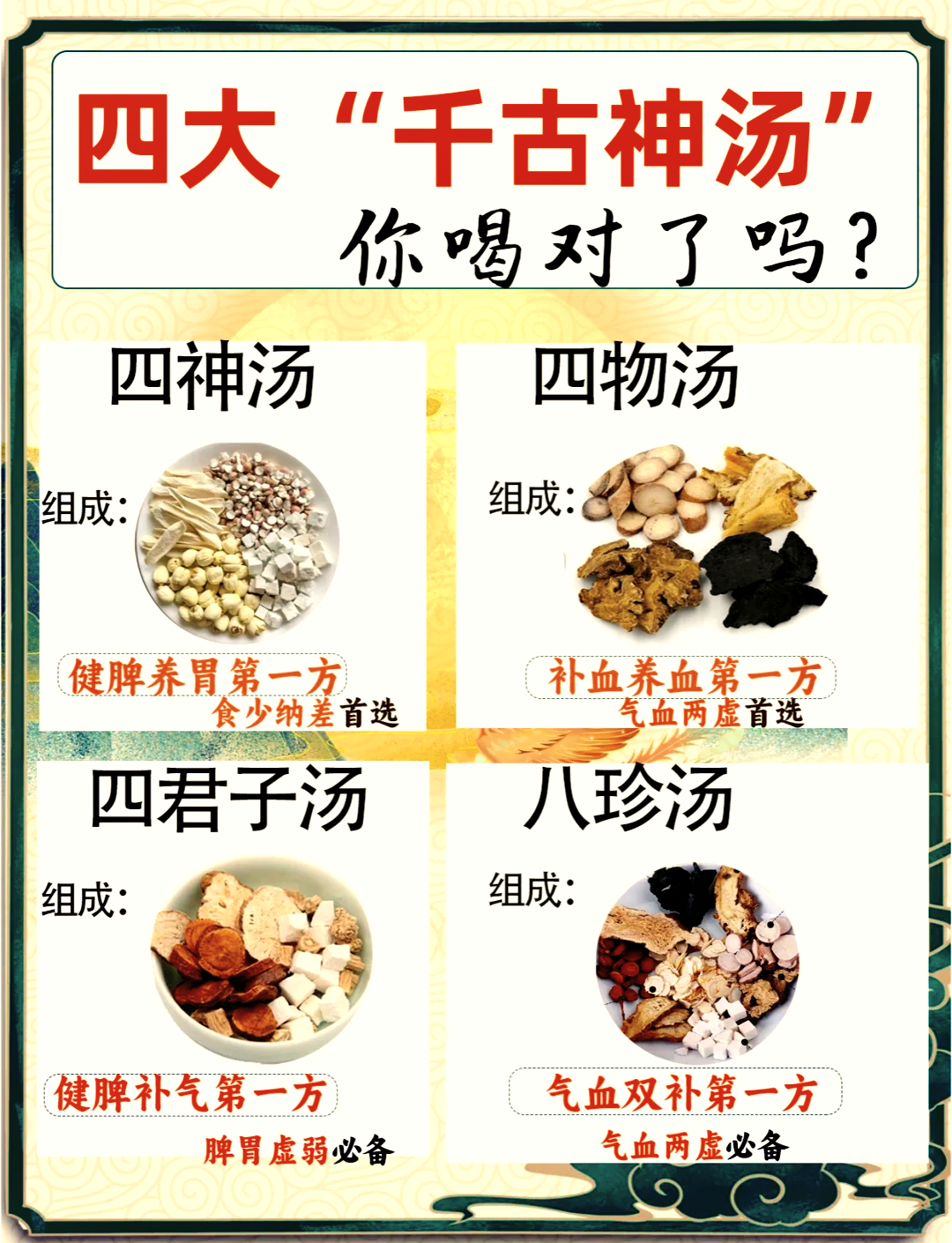 四神汤的配方用量(四神汤的配方用量加多少水) 四神汤的配方用量(四神汤的配方用量加多少水)