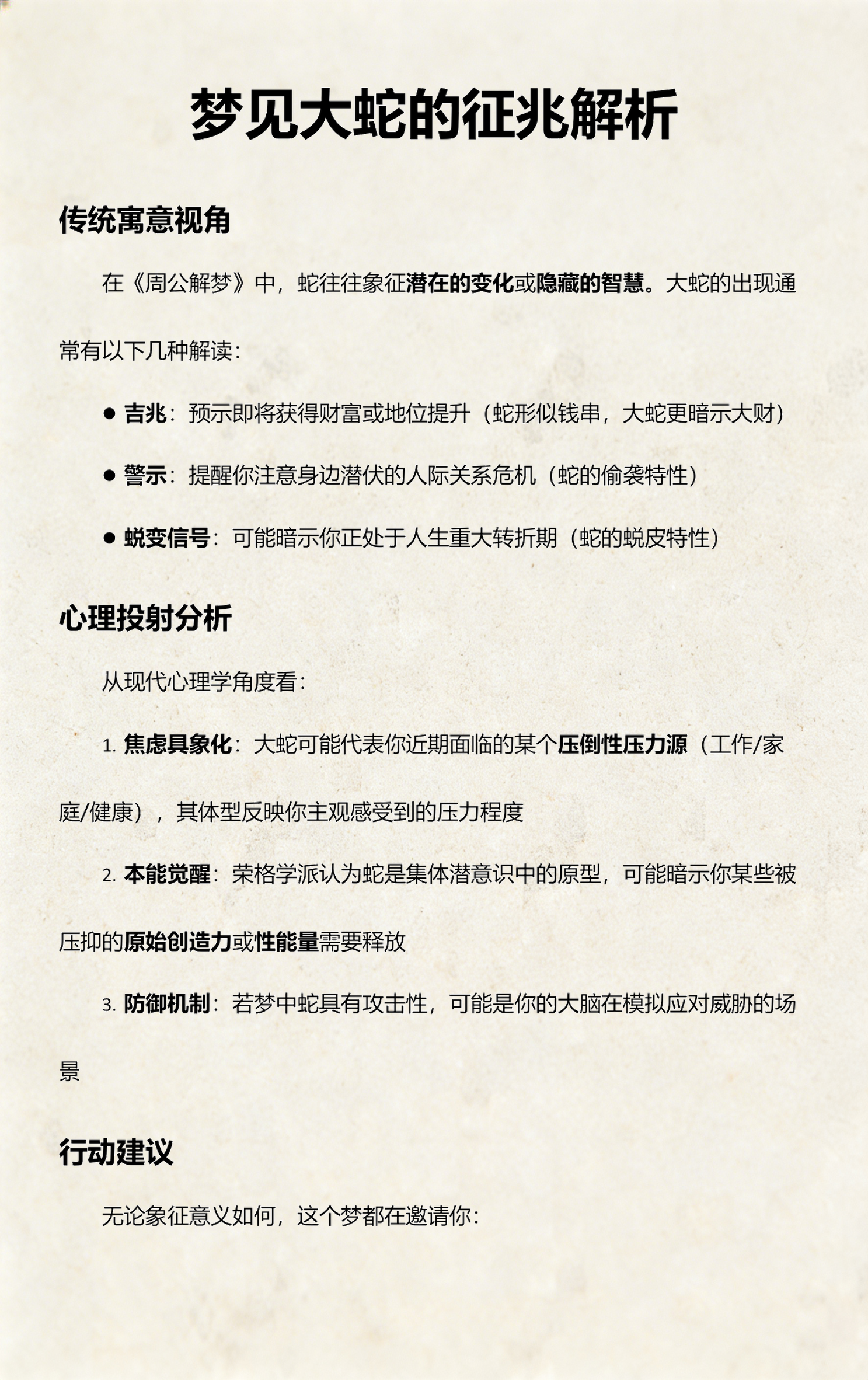 梦见两条大蛇是什么预兆女性(梦到两条大蛇预示着什么周公解梦) 梦见两条大蛇是什么预兆女性(梦到两条大蛇预示着什么周公解梦)