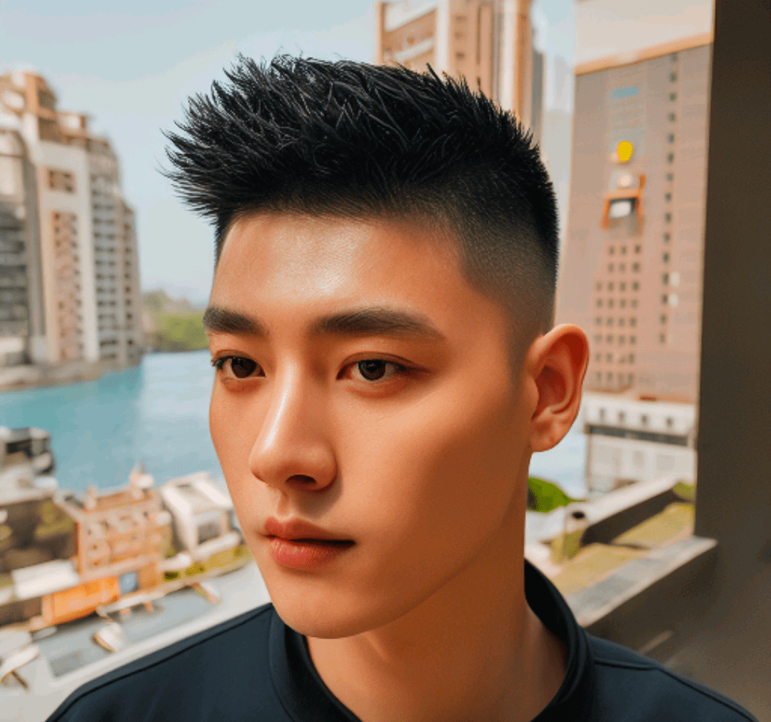 短飞机头发型图片男(短飞机头适合什么发质) 短飞机头发型图片男(短飞机头适合什么发质)