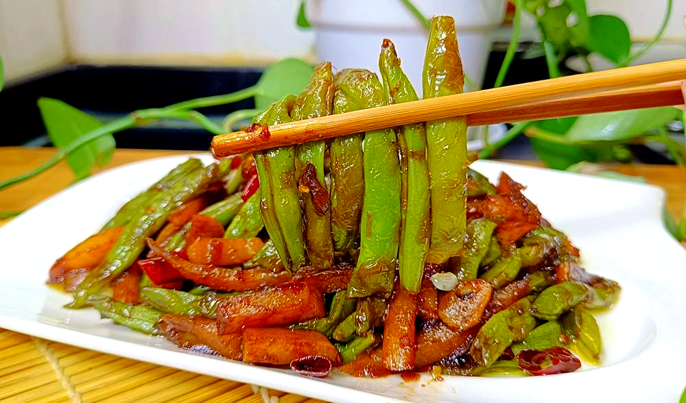 云豆角图片(云豆角的做法大全家常做法)